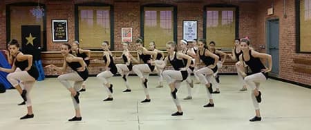 Brandon Simmons musical theater class