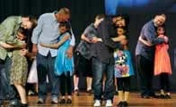 Father/dancer dance class at Dance City & the Arts