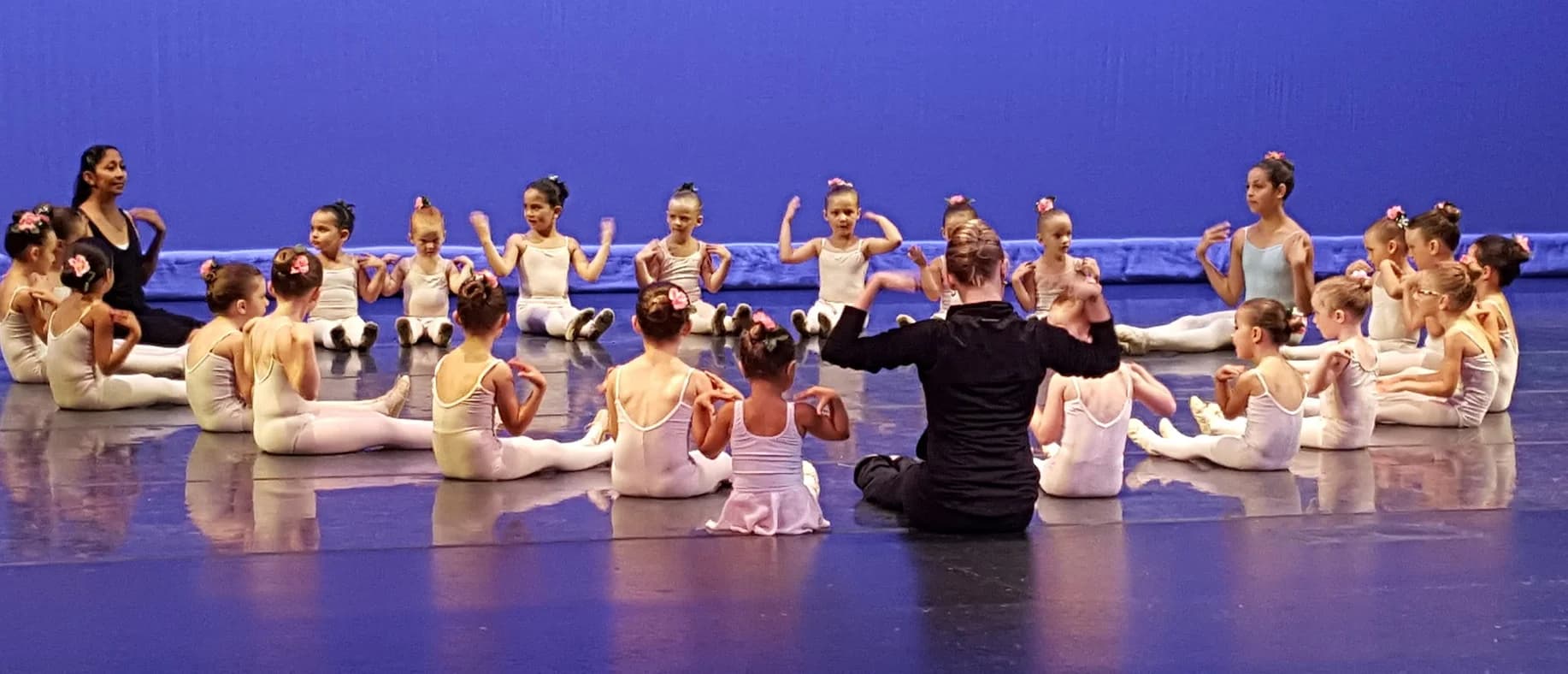 Ballet class at Dance City & the Arts studio
